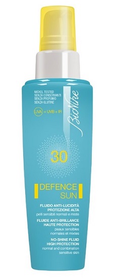 DEFENCE SUN 30 FLUIDO ANTI LUCIDITA' PROTEZIONE ALTA 50 ML - farmasorriso.com