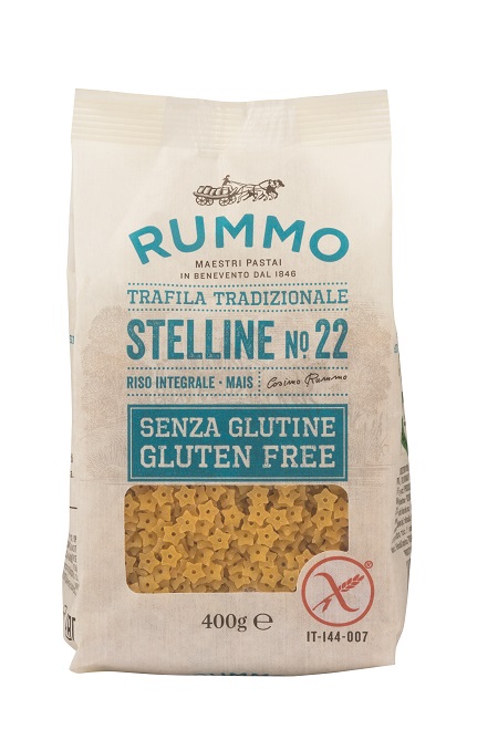 RUMMO STELLINE N22 RISO INTEGRALE E MAIS 400 G - farmasorriso.com