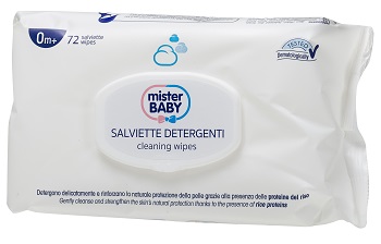 MISTER BABY SALVIETTE DETERGENTI 72 PEZZI - farmasorriso.com