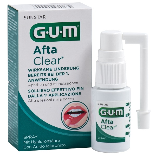GUM AFTACLEAR SPRAY 15 ML - farmasorriso.com