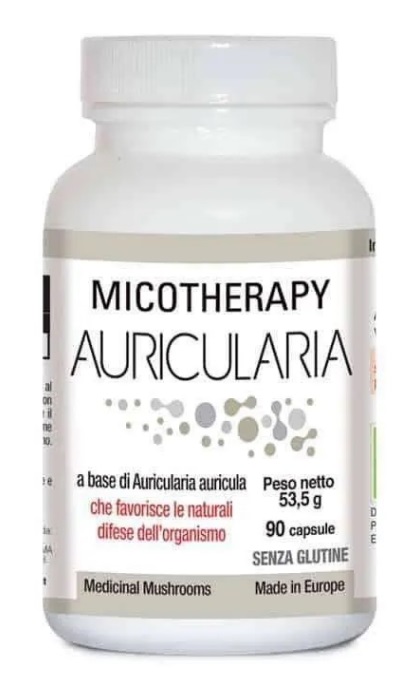 MICOTHERAPY AURICULARIA 90 CAPSULE - farmasorriso.com