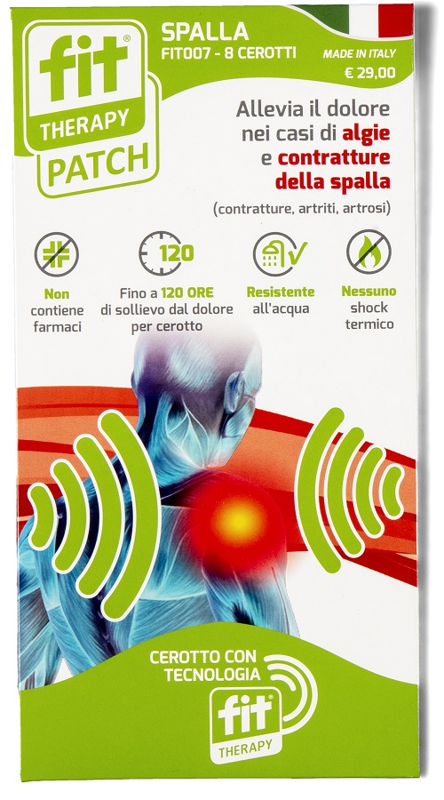 CEROTTO FIT THERAPY SPALLA 8 PEZZI - farmasorriso.com