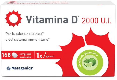 VITAMINA D 2000 UI 168 COMPRESSE MASTICABILI - farmasorriso.com
