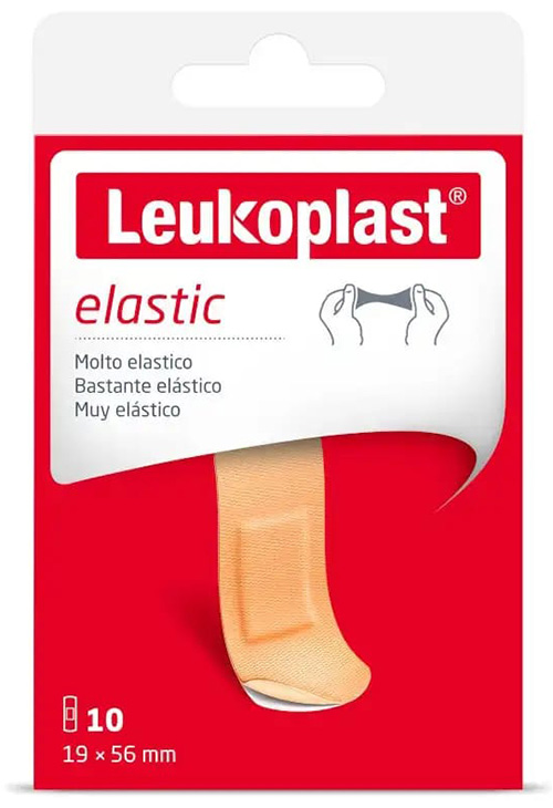 LEUKOPLAST ELASTIC 56X19 10 PEZZI - farmasorriso.com