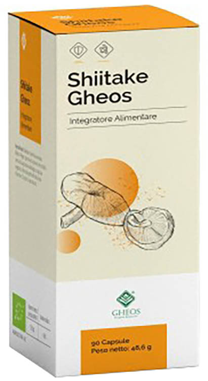 SHIITAKE GHEOS 90 CAPSULE DA 540 MG - farmasorriso.com