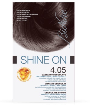 BIONIKE SHINE ON TRATTAMENTO COLORANTE CAPELLI CASTANO CIOCCOLATO 4.05 - farmasorriso.com