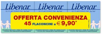 LIBENAR 15 FIALE ISOTONICHE DA 5 ML X 3 CONFEZIONI - farmasorriso.com
