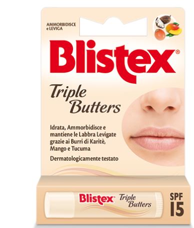 BLISTEX TRIPLE BUTTERS STICK LABBRA - farmasorriso.com