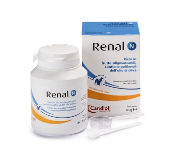 RENAL N MANGIME COMPLEMENTARE PER CANI E GATTI BARATTOLO 70 G - farmasorriso.com