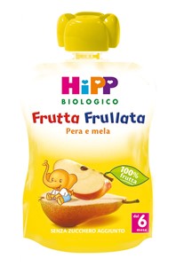 HIPP BIO FRUTTA FRULLATA PERA MELA 90 G - farmasorriso.com