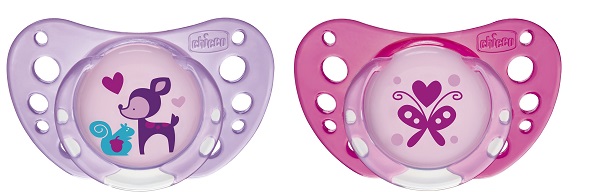 CHICCO SUCCHIETTO AIR GIRL IN CAUCCIU' 6-16 MESI 2 PEZZI - farmasorriso.com