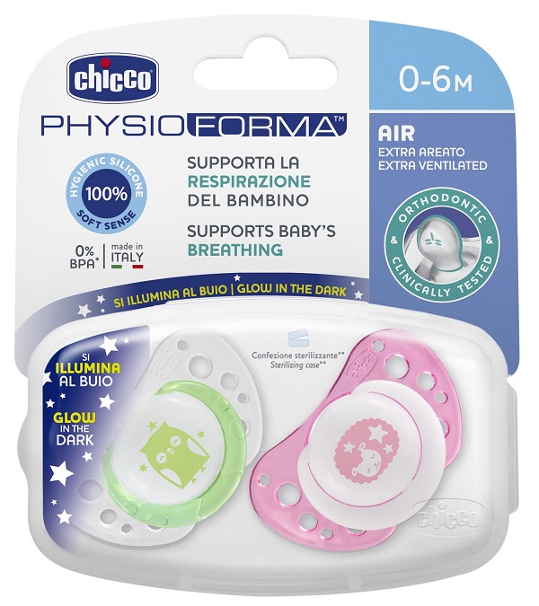 CH SUCCH AIR LUM SIL 0-6 2PZ - farmasorriso.com