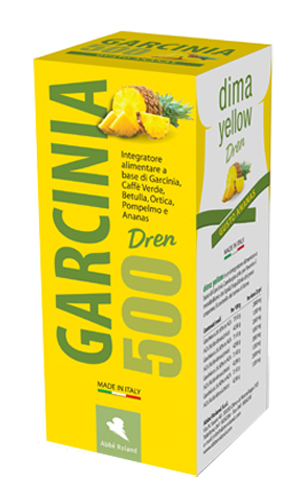 GARCINIA 500 DREN DIMA YELLOW ANANAS 500 ML - farmasorriso.com