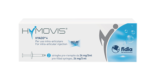 SIRINGA INTRA-ARTICOLARE HYMOVIS ACIDO IALURONICO 24 MG 3 ML 2 PEZZI - farmasorriso.com
