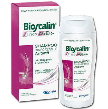 BIOSCALIN TRICOAGE SHAMPOO 200 + 200 ML - farmasorriso.com