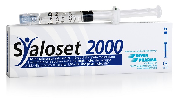 SIRINGA INTRA-ARTICOLARE SYALOSET 2000 ACIDO IALURONICO 1,5% 2 ML 1 PEZZO - farmasorriso.com
