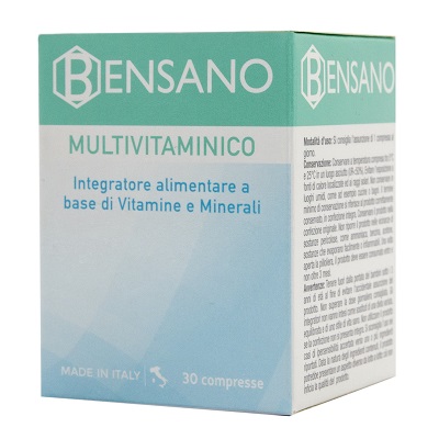 BENSANO MULTIVITAMINICO 30 COMPRESSE - farmasorriso.com
