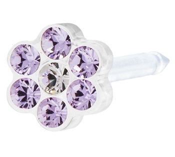 BLOMDAHL FORALOBI MP DAISY 5MM VIOLET/CRYSTAL - farmasorriso.com