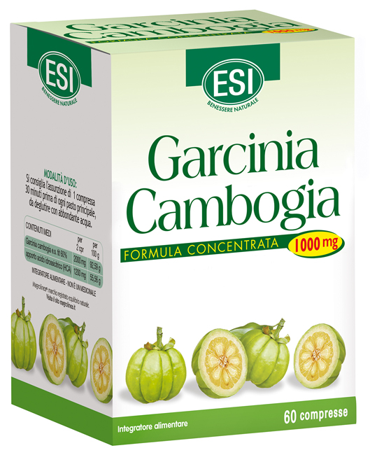 ESI GARCINIA CAMBOGIA 1000 MG 60 COMPRESSE - farmasorriso.com