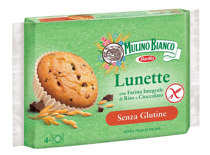 MULINO BIANCO LUNETTE CON FARINA INTEGRALE DI RISO E GOCCE DI CIOCCOLATO 140 G - farmasorriso.com