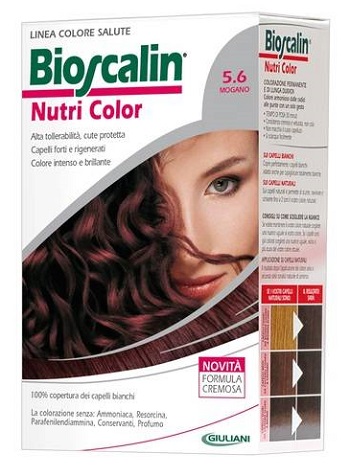 BIOSCALIN NUTRI COLOR 5,6 MOGANO SINCROB 124 ML - farmasorriso.com