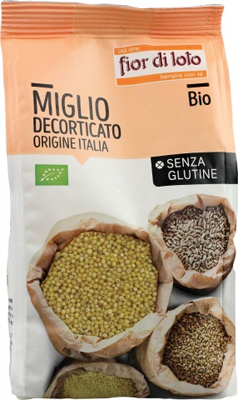 MIGLIO DECORTICATO ITALIA SENZA GLUTINE BIO 400 G - farmasorriso.com