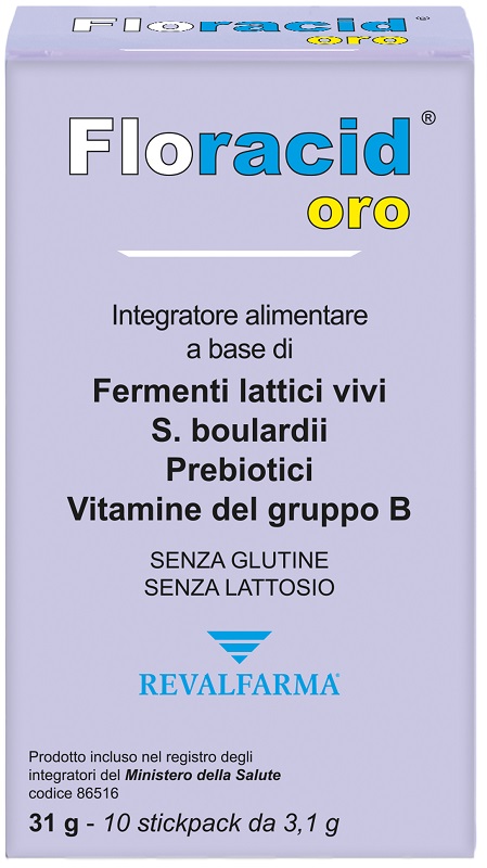 FLORACID OROSOLUBILE 10 STICKPACK - farmasorriso.com