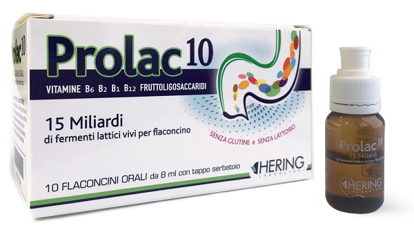 PROLAC10 FERMENTI LATTICI 15 MILIARDI 10 FLACONCINI 8 ML - farmasorriso.com