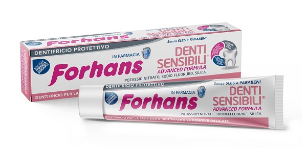 FORHANS SP DENTIFRICIO DENTI SENSIBILI ADVANCED 75 ML - farmasorriso.com