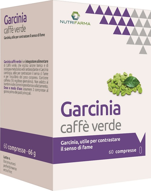 GARCINIA CAFFE' VERDE 60 COMPRESSE 66 G - farmasorriso.com