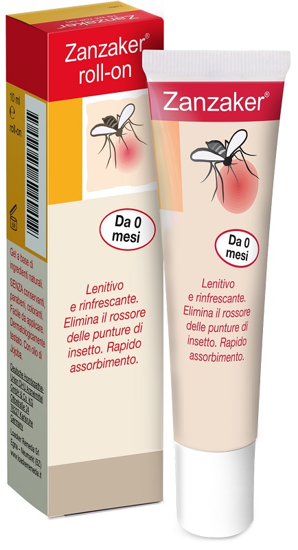 ZANZAKER ROLL ON TUBO 10 ML - farmasorriso.com