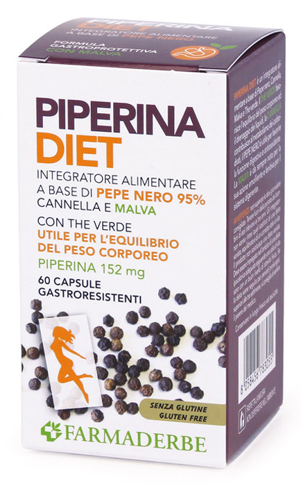PIPERINA DIET 60 CAPSULE - farmasorriso.com