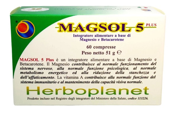 MAGSOL 5 PLUS 60 COMPRESSE - farmasorriso.com