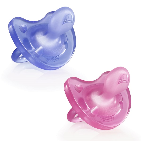 CHICCO GOMMOTTO IN SILICONE GIRL 16-36 MESI 2 PEZZI - farmasorriso.com