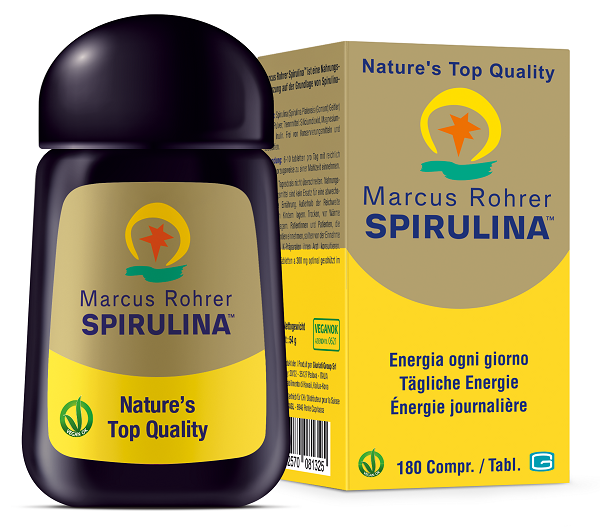 SPIRULINA MARCUS ROHRER 180 COMPRESSE - farmasorriso.com