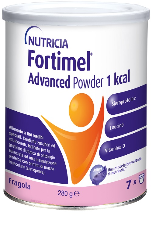 NUTRICIA FORTIMEL ADVANCED POWDER 1 KCAL FRAGOLA 280 G - farmasorriso.com