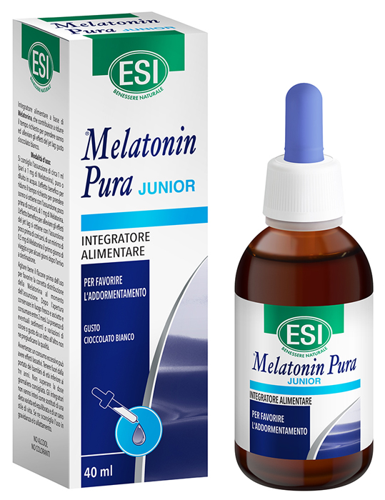 ESI MELATONIN PURA JUNIOR GOCCE 40 ML - farmasorriso.com