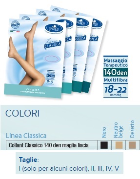 SAUBER COLLANT 140 DENARI MAGLIA LISCIA NERO 5 LINEA CLASSICA - farmasorriso.com