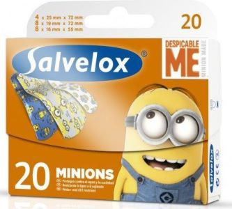 CEROTTO SALVELOX MINIONS 20 PEZZI - farmasorriso.com