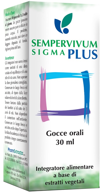 SEMPERVIVUM SIGMA PLUS 30 ML - farmasorriso.com