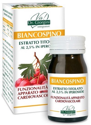 BIANCOSPINO ESTRATTO TITOLATO 60 PASTIGLIE - farmasorriso.com