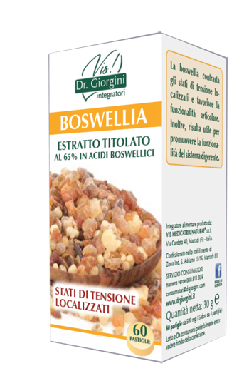 BOSWELLIA ESTRATTO TITOLATO 60 PASTIGLIE - farmasorriso.com