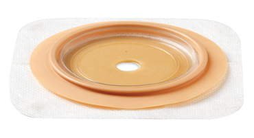 PLACCA NATURA+ PIANA RITAGLIABILE IN IDROCOLLOIDE STOMAHESIVE E CEROTTO POROSO FLANGIA 45 MM 5 PEZZI - farmasorriso.com