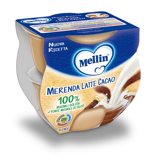 MELLIN MERENDA LATTE CACAO 2 X 100 G - farmasorriso.com