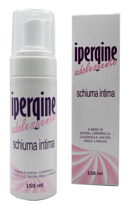 IPERGINE ADOLESCENTE DETERGENTE INTIMO SCHIUMA 150 ML - farmasorriso.com