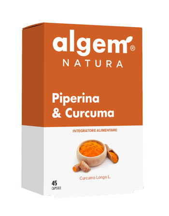 PIPERINA & CURCUMA 45 CAPSULE - farmasorriso.com