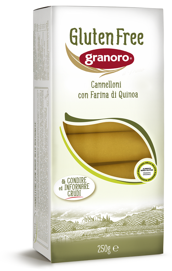 GLUTEN FREE GRANORO CANNELLONI 250 G - farmasorriso.com
