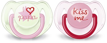 SUCCHIETTO LOVE 6-18 MESI FEMMINA 2 PEZZI - farmasorriso.com