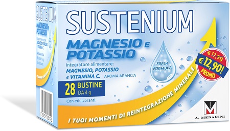 SUSTENIUM MAGNESIO POTASSIO 28 BUSTINE PROMO - farmasorriso.com