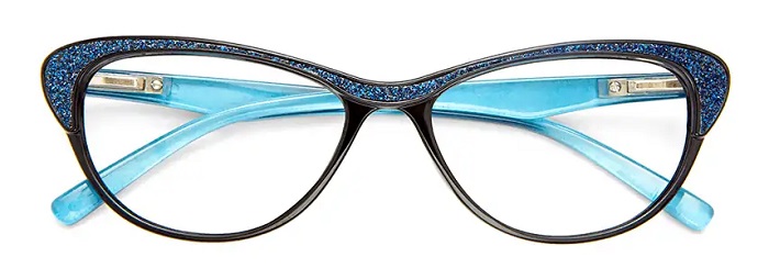 OCCHIALE DA LETTURA PREMONTATO TWINS PLATINUM GINEVRA BLU +3,00 - farmasorriso.com